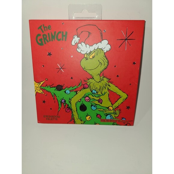 The Grinch 12 Eyeshadow Palette Taste Beauty Dr Seuss New Holiday Christmas NEW - Picture 1 of 4